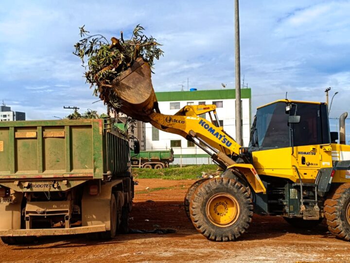 Mutirão de limpeza retira toneladas de entulho em regiões do DF