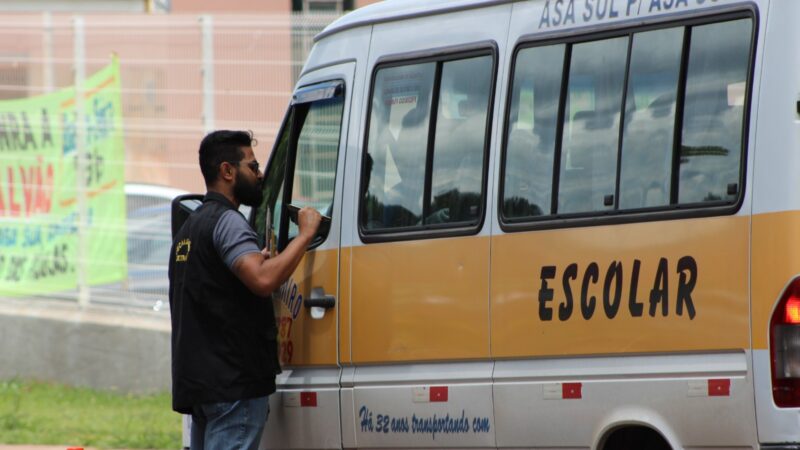 Detran-DF ensina como contratar transporte escolar seguro