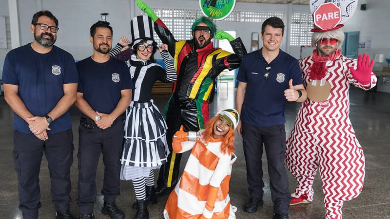 DER-DF leva educação de trânsito para escolas públicas