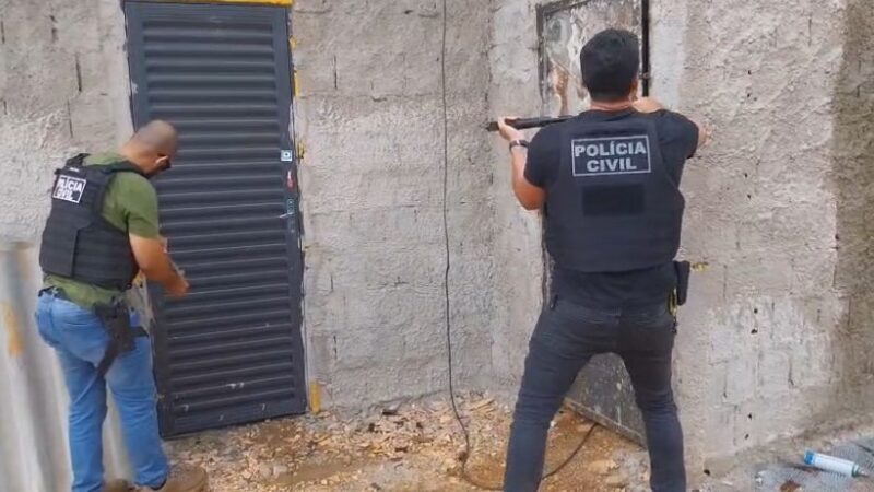 Três mineradoras clandestinas são desativadas no DF