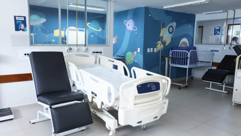 Pediatria do Hospital Regional de Ceilândia ganha cara nova