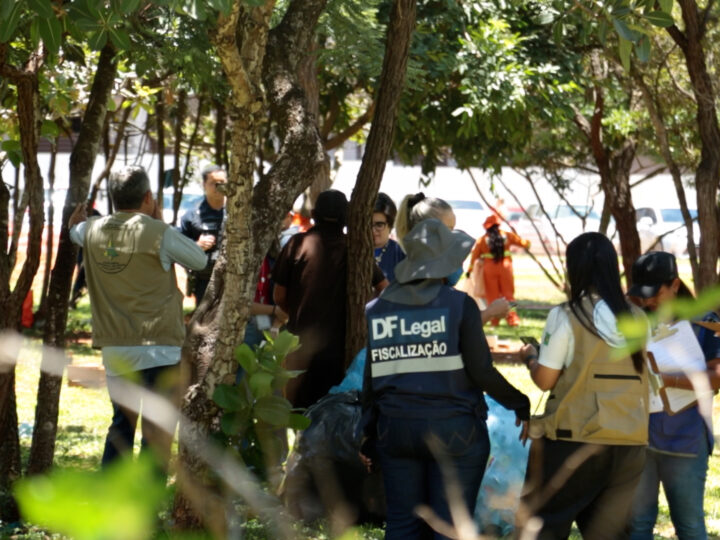 GDF realiza ação de acolhimento à população de rua no Plano Piloto