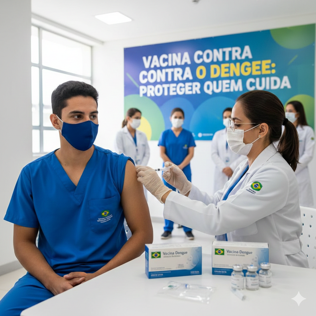 Profissionais de saúde do DF começam a ser imunizados