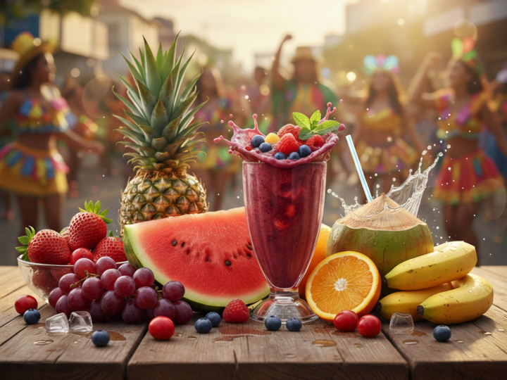 Saiba quais frutas garantem energia e hidratação para a folia