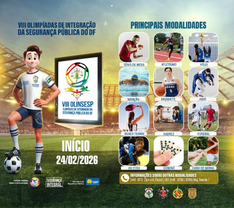 Segurança Pública inicia maior evento de integração do DF