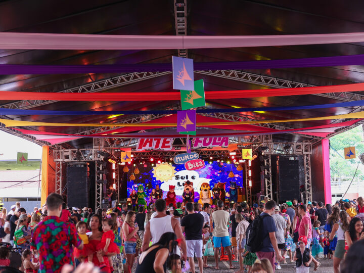 Diversão garantida para as crianças nesta segunda de carnaval