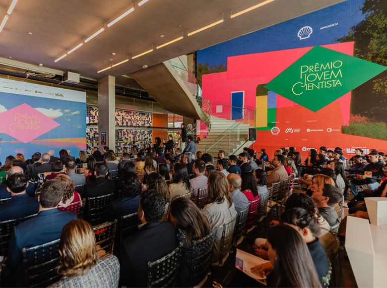 Entrega do Prêmio Jovem Cientista 2025 - Foto: Luara Baggi (ASCOM/MCTI)