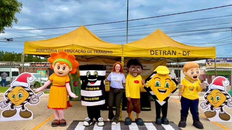 Faixa de pedestre completa 29 anos de respeito em Brasília