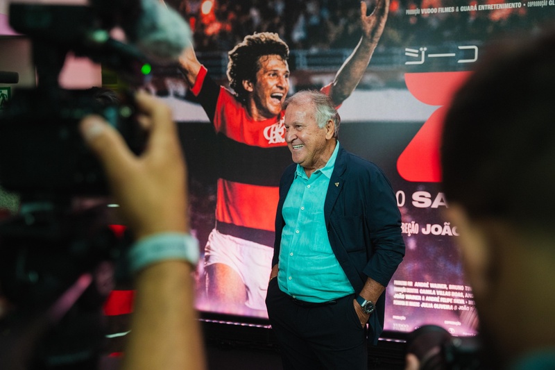 Zico ganha filme com patrocínio do Sicoob e inicia pré-estreias