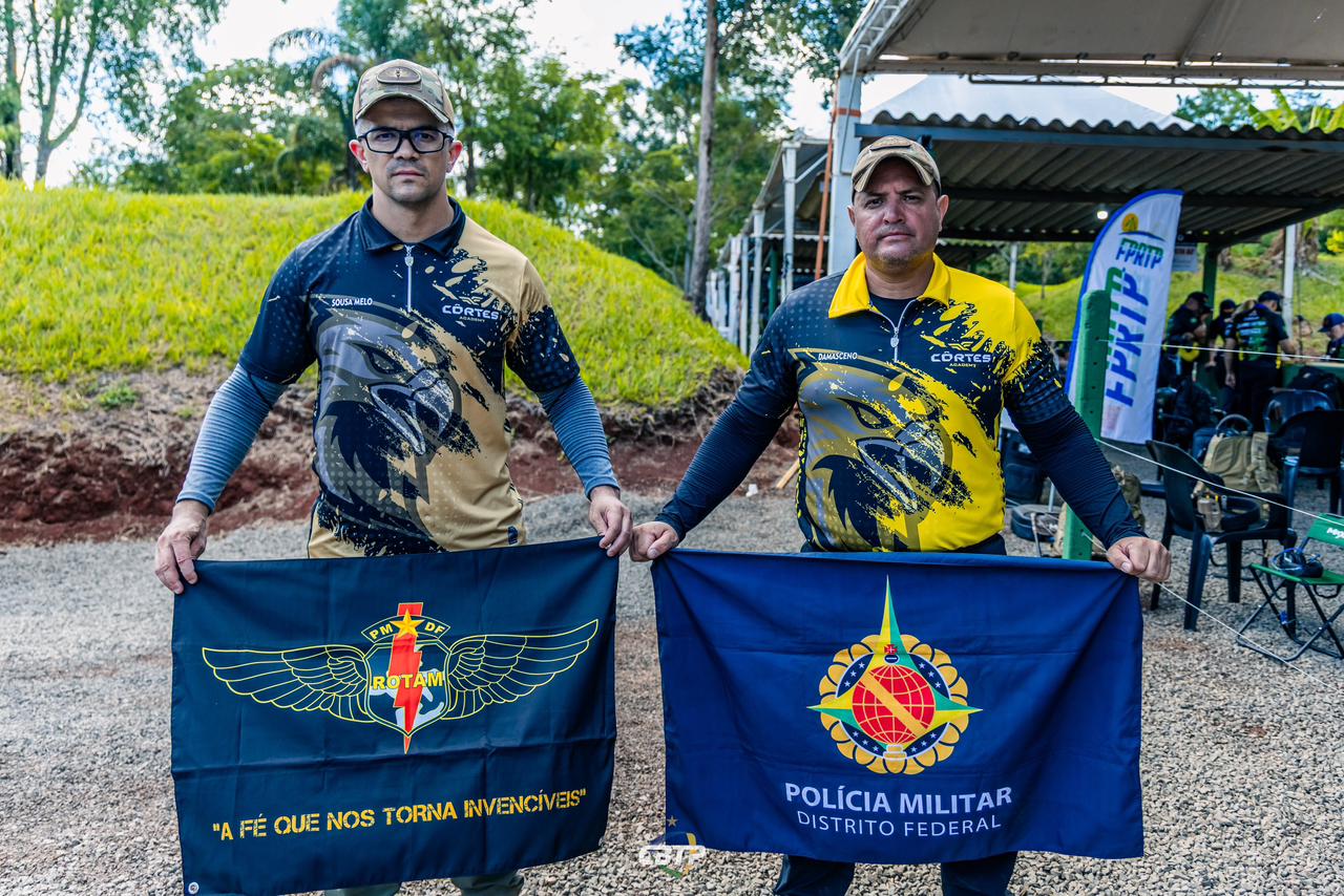 Atletas da PMDF conquistam pódio no Tiro Prático Nacional 2026