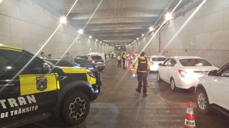 Lei Seca flagra 63 motoristas embriagados no Distrito Federal