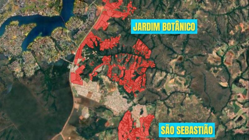 Jardim Botânico e São Sebastião terão redes definitivas de água e esgoto