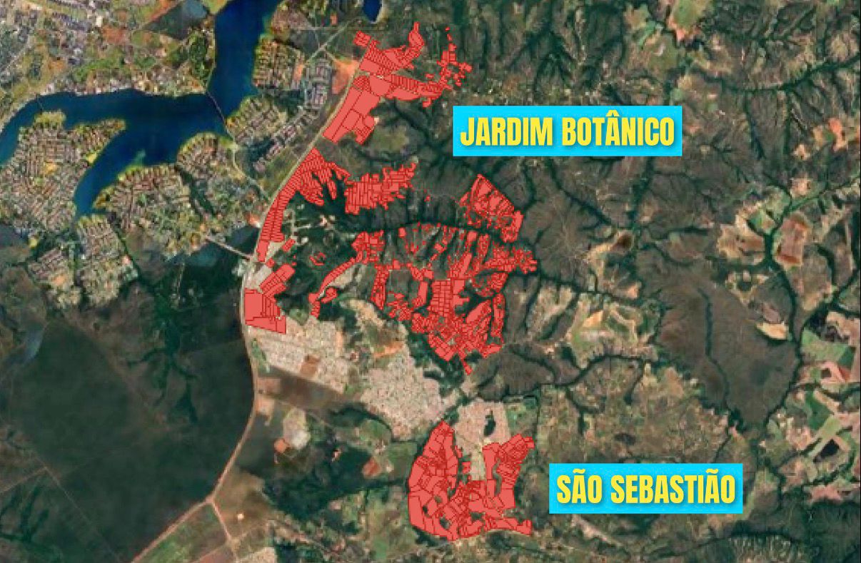 Jardim Botânico e São Sebastião terão redes definitivas de água e esgoto