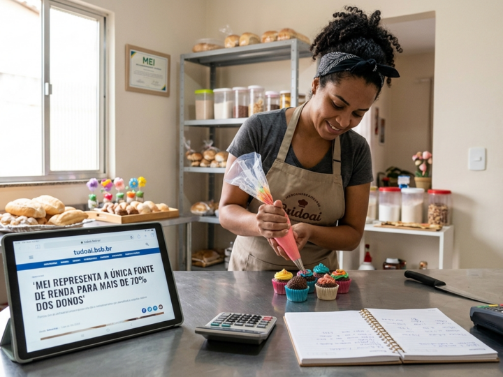 Próprio negócio é o sustento principal da maioria dos empreendedores