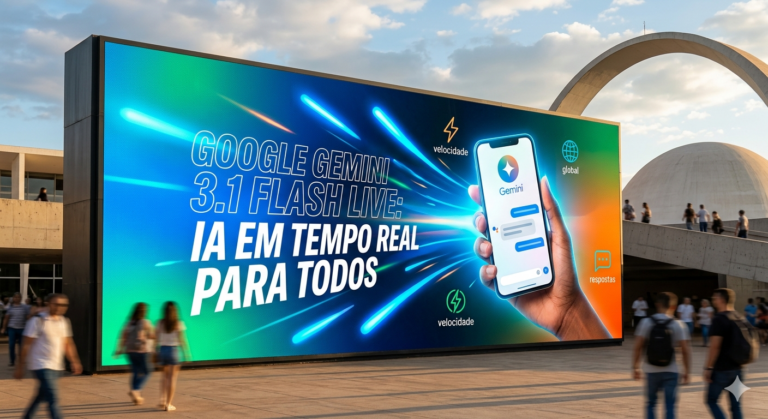 Google Gemini 3.1 Flash Live traz IA em tempo real para todos