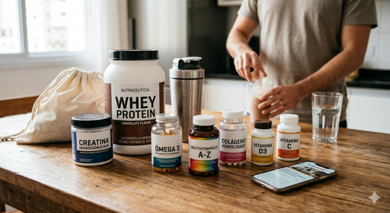 Suplementos alimentares ajudam a melhorar sua saúde diária
