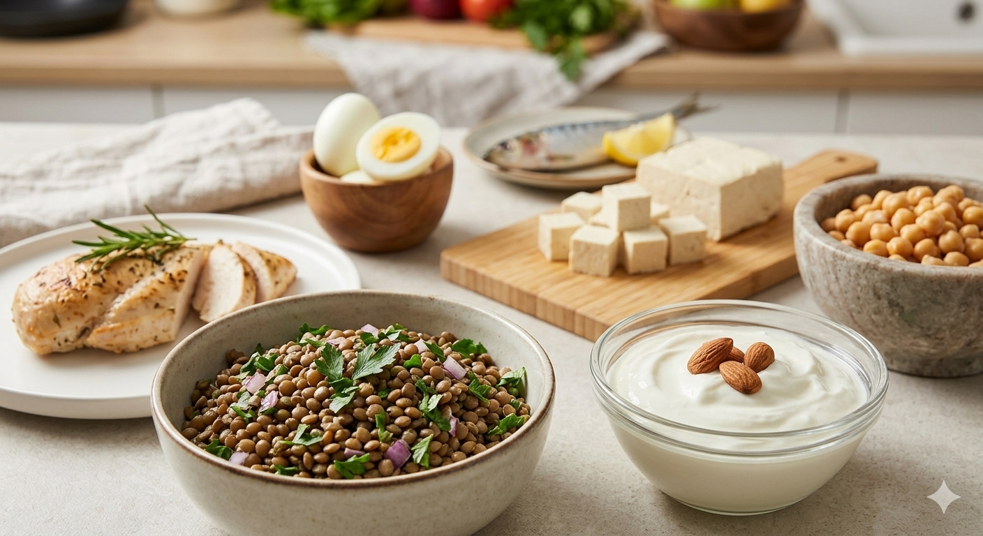 Opções de proteínas saudáveis ajudam a turbinar sua dieta diária