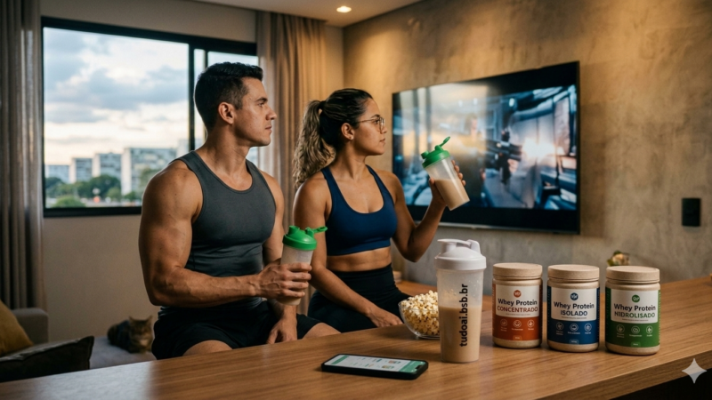 Saiba como escolher o tipo de whey protein para sua rotina