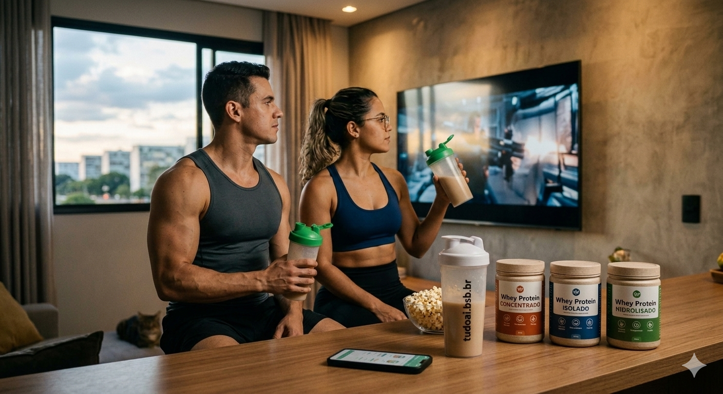 Saiba como escolher o tipo de whey protein para sua rotina