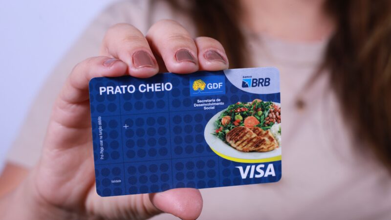 Cartão Prato Cheio beneficia mais de 6 mil novas famílias