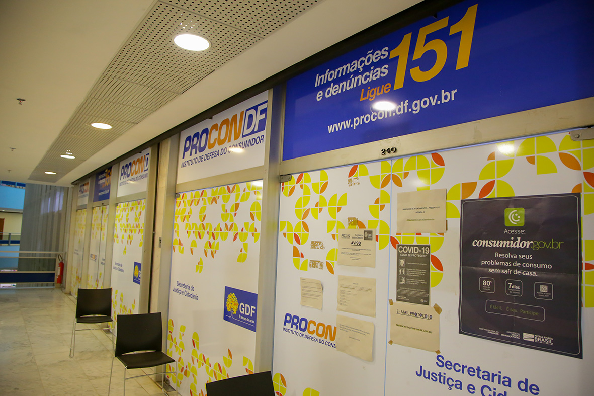 Procon realiza mutirão de atendimento em shoppings de Brasília