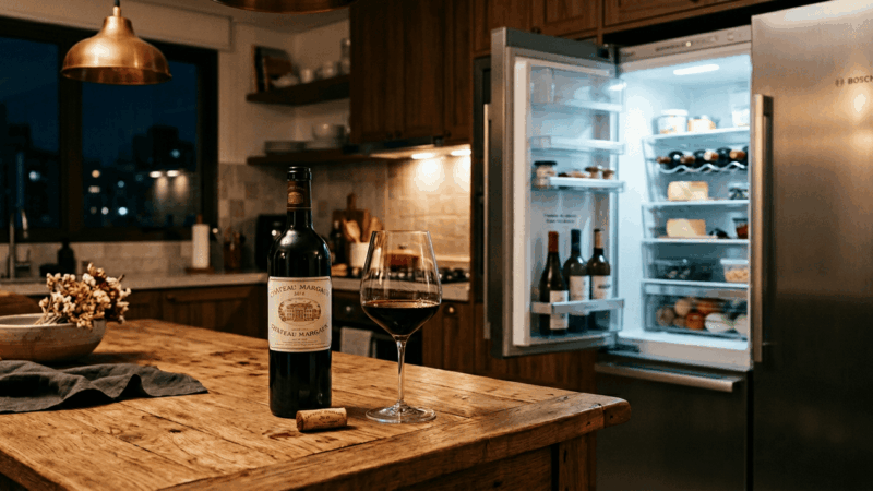 Saiba por que o vinho perde o sabor na porta da geladeira