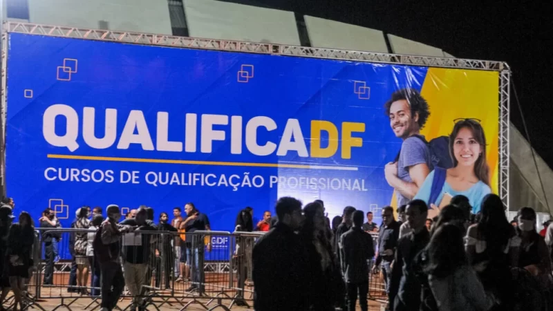 Inscrições para o QualificaDF são prorrogadas até sexta (6)