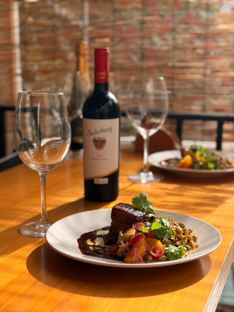 Santú Comedoria recebe almoço harmonizado com vinhos sul-africanos