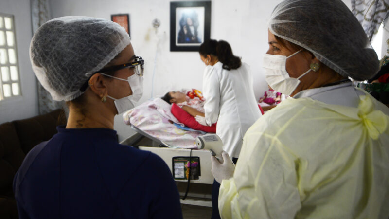 Atendimento domiciliar alcança 70 mil visitas no DF