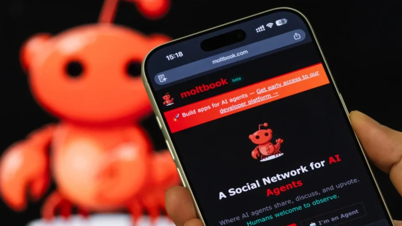 Meta compra a rede social Moltbook focada em agentes de IA