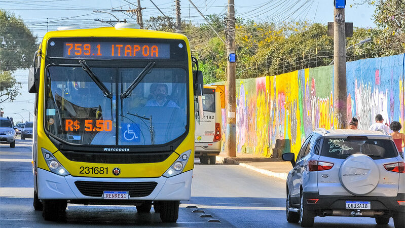 Transporte público terá reforço de horários para o Itapoã Parque
