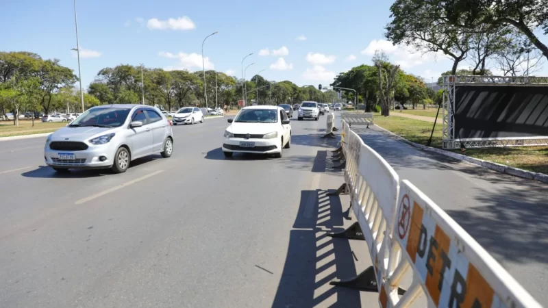 Eventos alteram o trânsito no DF neste fim de semana
