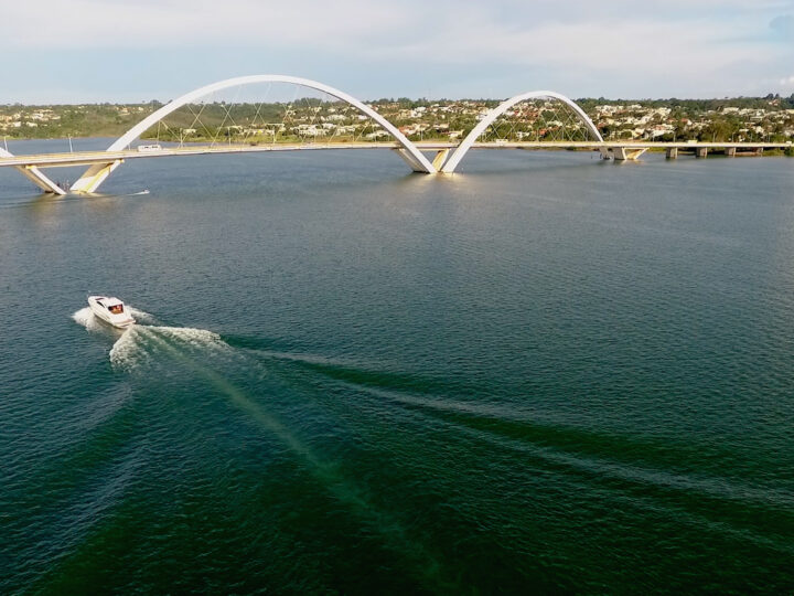 Obras de mobilidade transformam o trânsito no Lago Sul