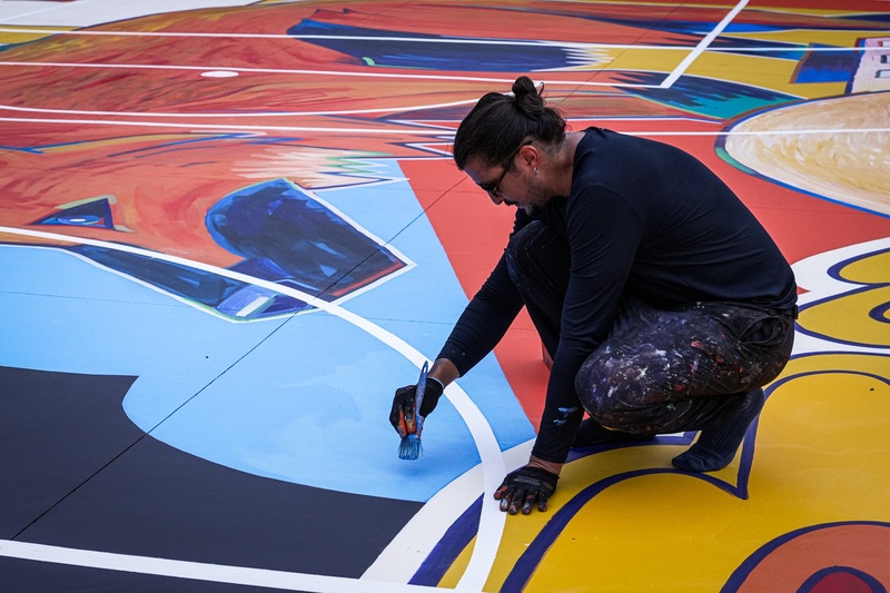 Betano inaugura quadras revitalizadas no Parque da Cidade