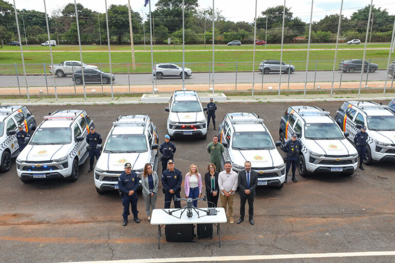 PMDF recebe novas viaturas e drone para reforçar a segurança no DF