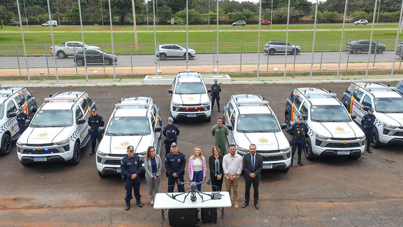 PMDF recebe novas viaturas e drone para reforçar a segurança no DF