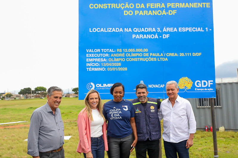 Paranoá ganhará nova Feira Permanente com investimento de R$ 12 milhões