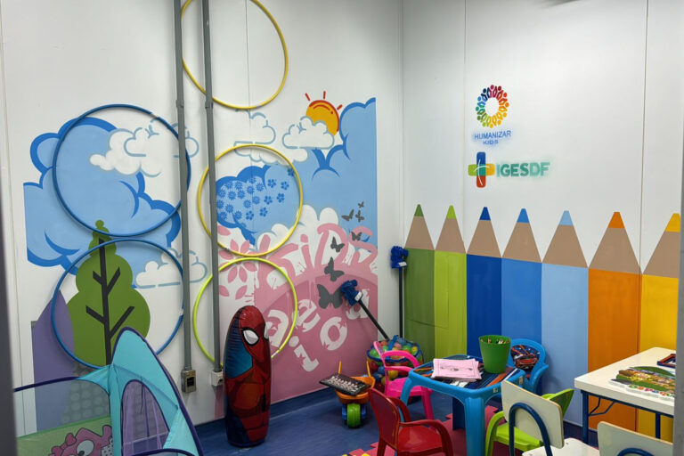 Espaços Humanizar Kids melhoram o atendimento em UPAs do DF