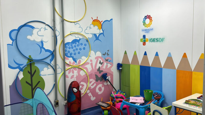 Espaços Humanizar Kids melhoram o atendimento em UPAs do DF