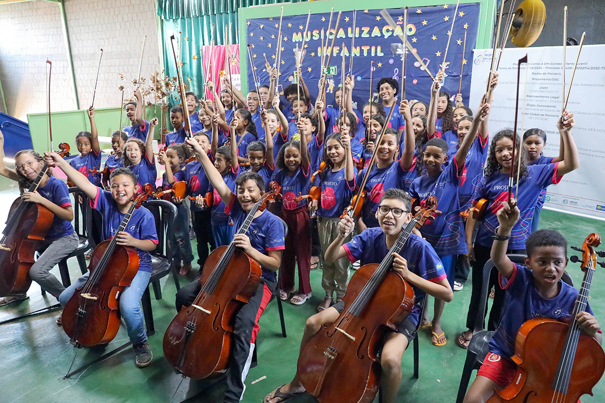 Em Canto em Cordas completa dois anos na Estrutural