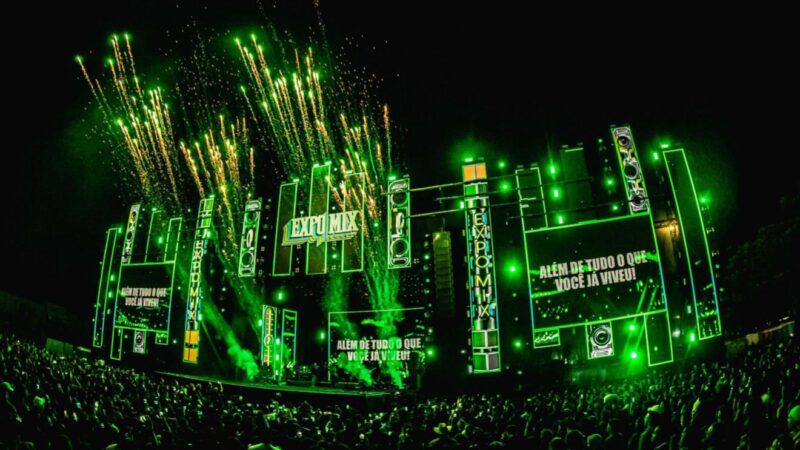 Expomix reúne 35 mil pessoas e arrecada toneladas de alimentos