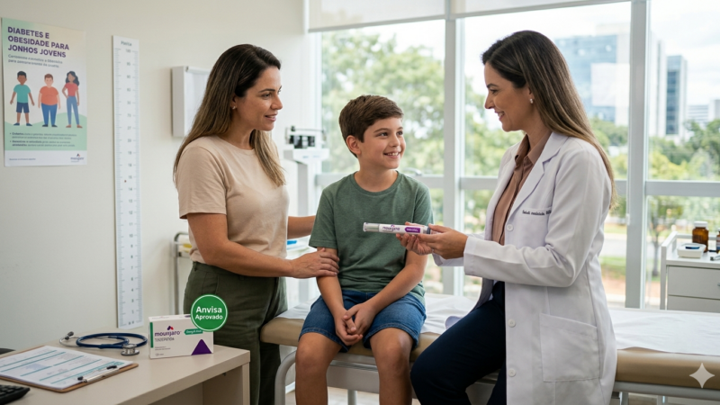 Mounjaro recebe aprovação para uso em crianças e adolescentes
