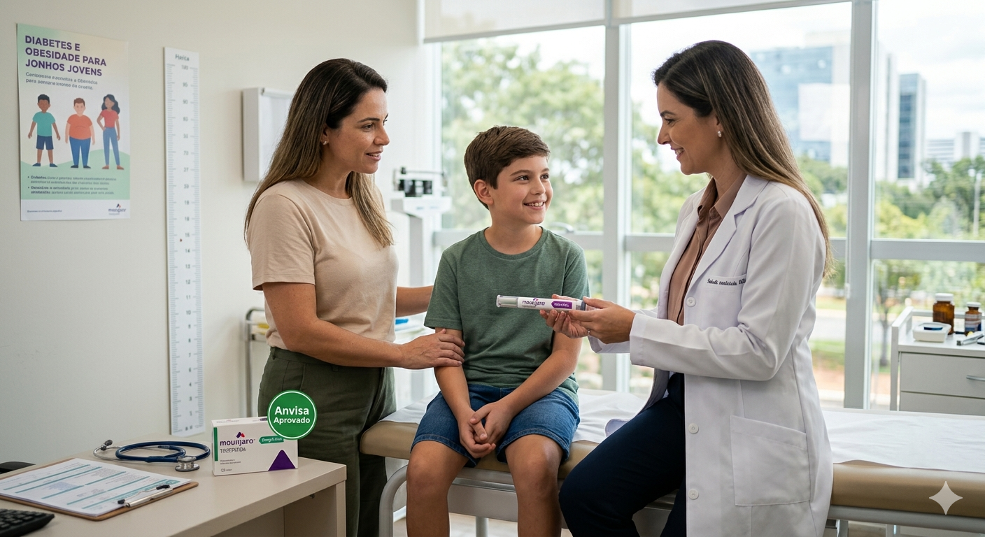Mounjaro recebe aprovação para uso em crianças e adolescentes