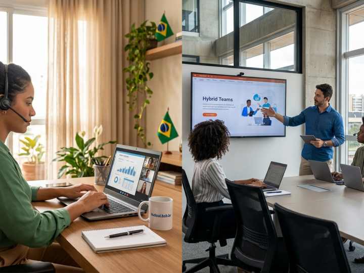 Home office e modelo híbrido dividem opiniões de trabalhadores