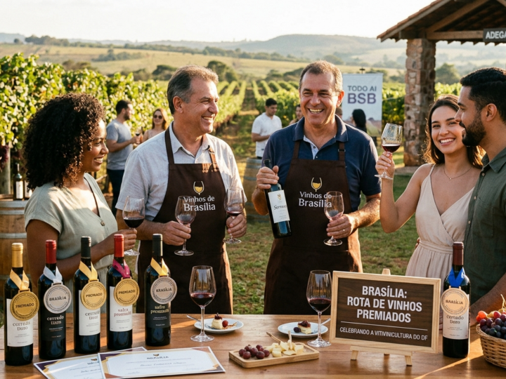 Vinhos de Brasília ganham destaque com premiações nacionais