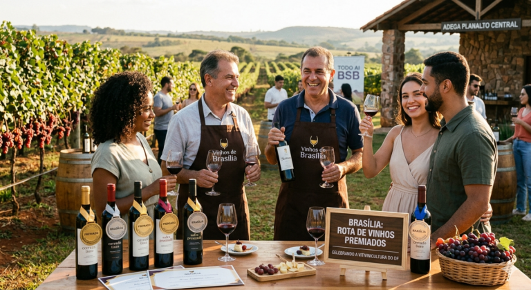 Vinhos de Brasília ganham destaque com premiações nacionais