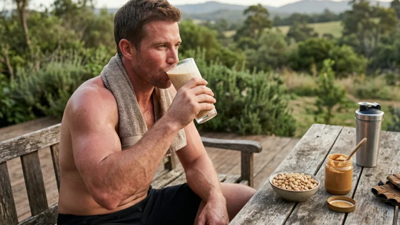 Bebidas naturais com proteína ajudam a fortalecer músculos após os 30