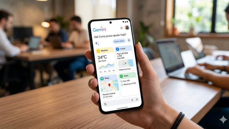 Google Gemini ganha novo visual e respostas mais interativas