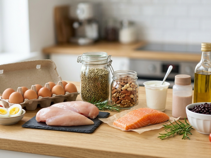 Proteína na medida certa: Saiba quanto comer para manter os músculos
