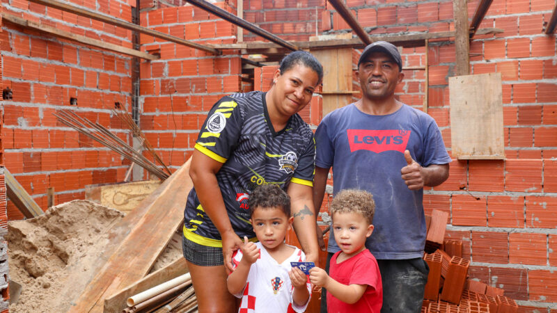 Cartão Material de Construção ajuda famílias a reformar casas no DF